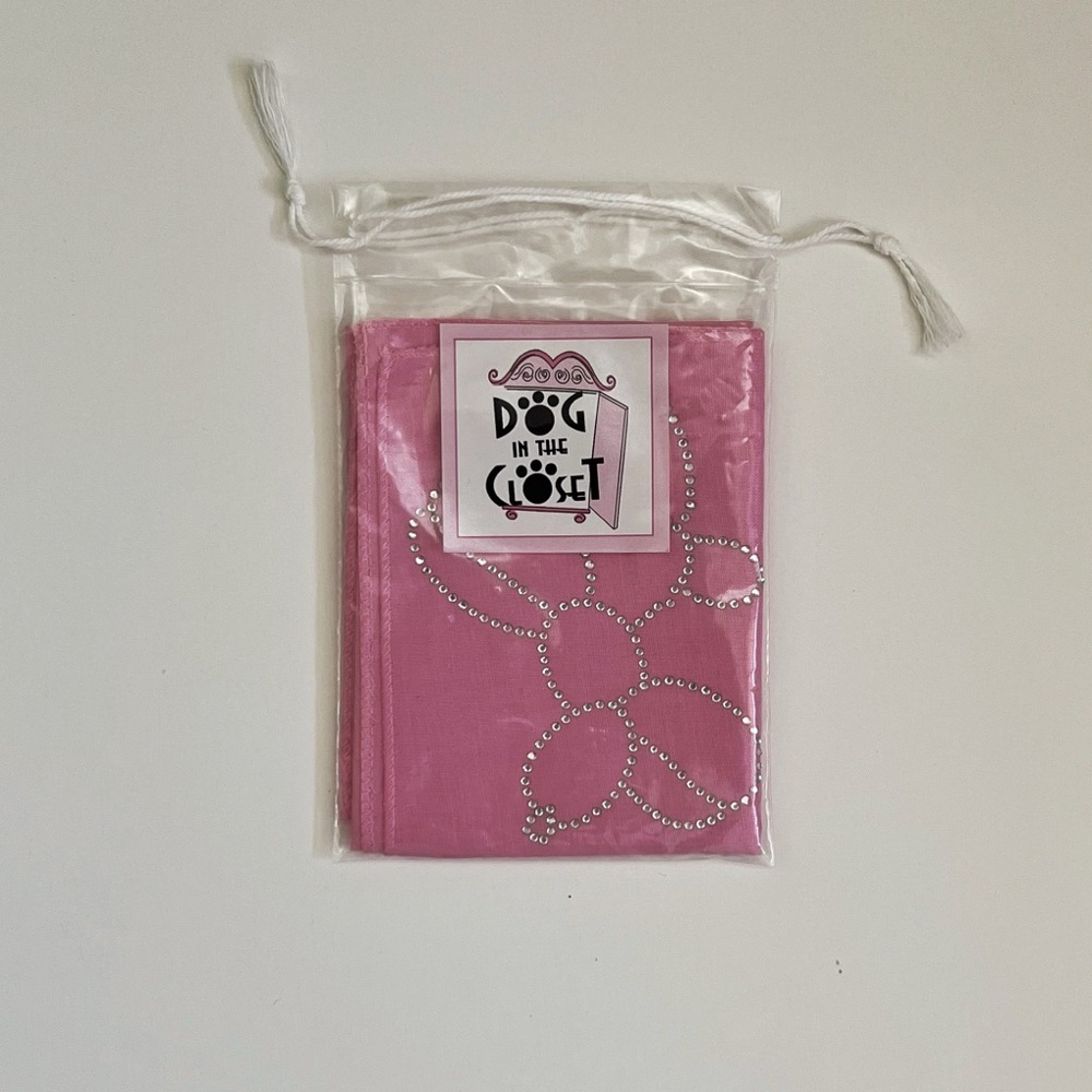 Balloon Dog Rhinestone Bandana - small - Picture 5 of 5